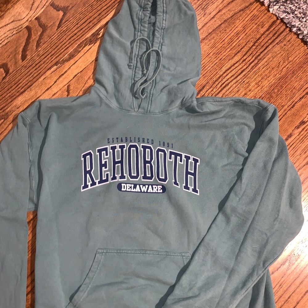Rehoboth DE Green Hoodie